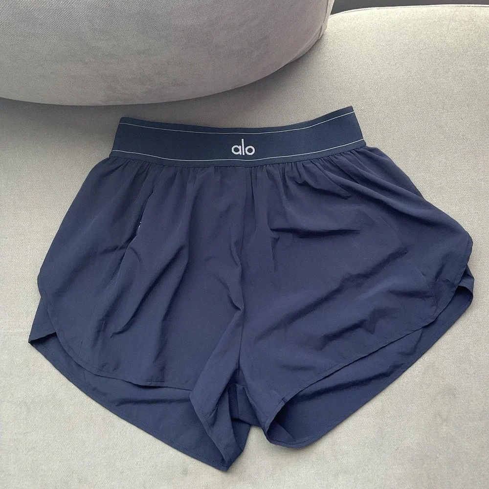Alo Yoga Match Point Short Navy S